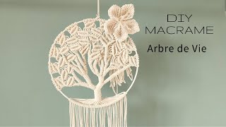 DIY MACRAME  Arbre de vie Tree of life [upl. by Sollows]