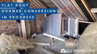 Flat Roof Dormer Loft Conversion Bromham [upl. by Vtarj772]