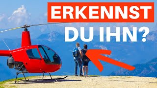 Grüner rastet aus Hubschrauber für Wanderung [upl. by Ner]