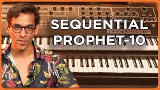 Sequential Prophet10 A Rare and Legendary Synth Classic [upl. by Chivers718]