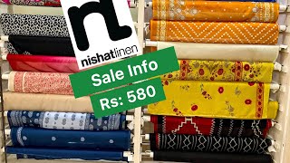 Nishat Linen Sale Alert amp New Summer Collection 2022 [upl. by Annovy699]