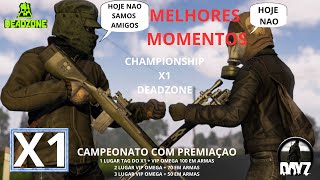 MELHORES MOMENTOS DO CAMPEONATO DE X1 DEADZONE [upl. by Xylia]