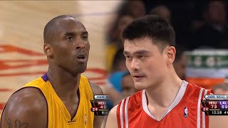 Yao Ming vs Kobe Bryant Full Duel Highlights 2009 WCSF 1  60 Pts 18 Rebs Combind [upl. by Aubin]