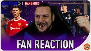 Ronaldo Maguire Out Atalanta 22 Man Utd Goals UNITED FAN REACTS [upl. by Rawdan]