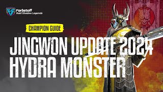 Raid Shadow Legends  Jingwon  perfekt für die Hydra  Auto Keys  Champion Guide 2024 [upl. by Peg890]