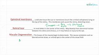 Optician Training Retinal Pathologies Ocular Anatomy Lecture 23 [upl. by Irrab]