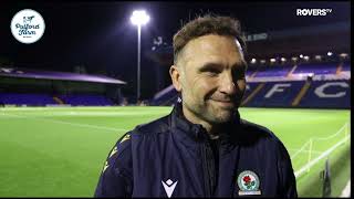 John Eustace reflects on victory against Stockport County [upl. by Barclay]