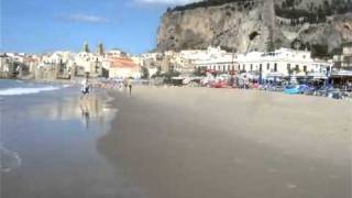 Lido Poseidon beach in Cefalù Sicily [upl. by Martijn]