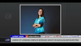 London City Lionesses Complete Impressive Swoop For Barcelona Midfielder Prez [upl. by Kcira859]