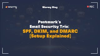 Postmarks Email Security Trio SPF DKIM and DMARC Setup Explained [upl. by Ellehcan512]