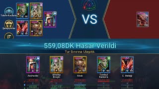 RAID Shadow Legends Klan Boss Tüm Renkler Tek Key Krisk Brogni Tombul Kadavra Cehennem Meleği [upl. by Joelynn]