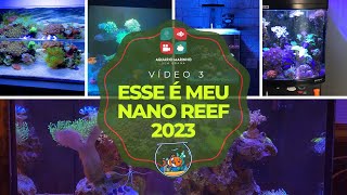 Esse é meu Nano Reef 2023  Vídeo nº3 [upl. by Gaige]