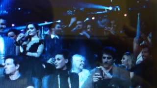 Tyler Hoechlin dancing during Rihannas performance of Monster [upl. by Ysor]