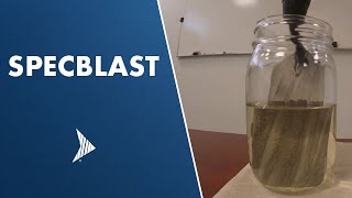 SpecBlast  Waterbased biodegradable concrete remover  Tool  trowel Cleaning demo [upl. by Roxi763]