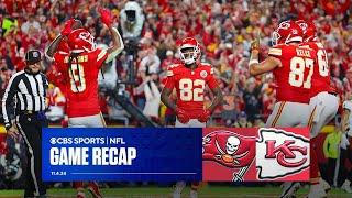 Chiefs score GAMEWINNING touchdown in OT to BEAT Bucs on MNF remain undefeated  Game Recap [upl. by Vern]