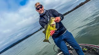 Getting Dialed on Guntersville  Early March Bass Fishing [upl. by Dawes]