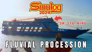 SINULOG 2024 FLUVIAL PARADE  CEBU CITY PHILIPPINES [upl. by Nnylireg]