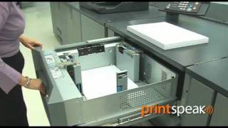 Quick Demo Konica Minolta bizhub PRO 1200 [upl. by Eicyac750]