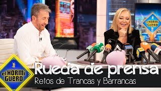 ¡Rueda de prensa ibérica Belén Esteban saca su lado más sincero  El Hormiguero [upl. by Teressa]