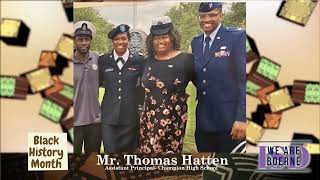 Boerne ISD Black History Month Thomas Hatten [upl. by Htevi]