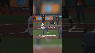 The Time Colin Kaepernick Threw an 87 MPH First Pitch [upl. by Judson]