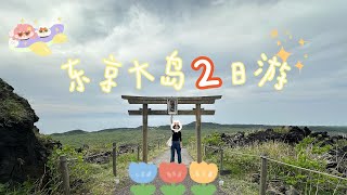 vlog04｜东京都大岛2日游｜火山｜海鲜｜周末游｜伊豆大岛｜社畜的休日 [upl. by Schindler]