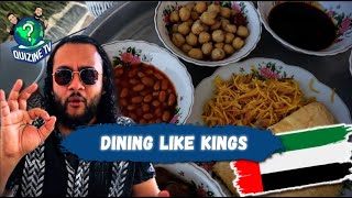 EPIC EMIRATI BREAKFAST IN DUBAI [upl. by Attiuqihc]