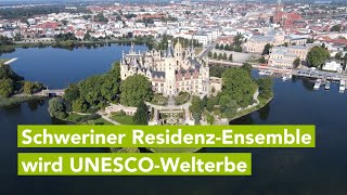 Historischer Tag für Schwerin UNESCO nimmt Residenzensemble in die Welterbeliste auf [upl. by Strage200]