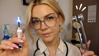 ASMR  Examen médical et auditif checkup santé et tests audio [upl. by Namqul976]