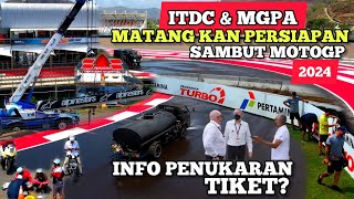 MGPA amp ITDC matangkan persiapan sirkuit mandalika sambut Motogp2024 [upl. by Namyac]