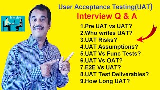 user acceptance testinguat interview questions and answers for freshers and experienced [upl. by Audrye]