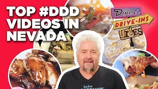 Top 5 DDD Videos in Nevada with Guy Fieri  Diners DriveIns and Dives  Food Network [upl. by Danella]