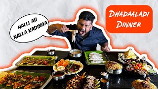 Dhadaaladi Dinner Spot in Trichy🤤  The Trichy Foodie  Ammikal Restaurant [upl. by Prussian]