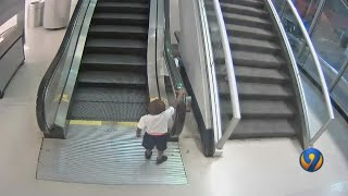 New report shows how boy managed to fall to his death on airport escalator  WSOCTV [upl. by Cinderella]