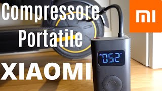 Gonfiamo le gomme dei nostri mezzi elettrici con il COMPRESSORE PORTATILE a BATTERIE di XIAOMI [upl. by Quillan]