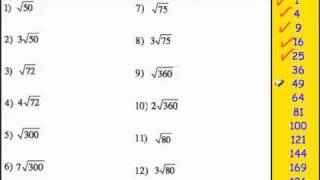 Simplifying surds [upl. by Esimaj]