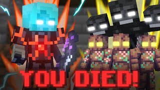 How I Beat The STRONGEST BOSSES in Hypixel Skyblock [upl. by Ilsa]