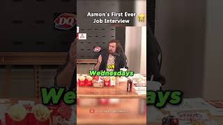 Asmongolds First Ever Job Interview 🤣 [upl. by Noevad96]