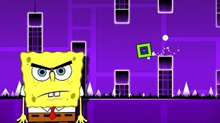 JOGO IMPOSSÍVEL  BoB Esponja no Geometry Dash [upl. by Ardnalac]