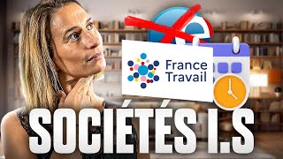 Optimise ta déclaration France Travail avec une société à lIS au moment de ton actualisation 💼💰 [upl. by Burman]