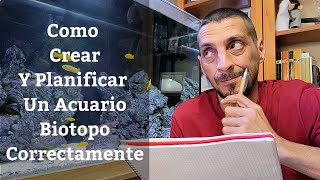 🔵 Cómo Crear Y Planificar Un Acuario BiotopoTipos De Cursos Fluviales En Biotopos Acuarios MB [upl. by Hannahc]