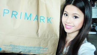 PRIMARK HAUL 2013 [upl. by Eimareg]