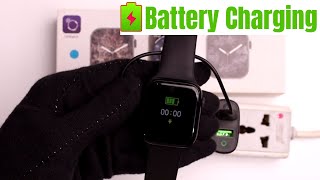 T500 Plus Pro Smart Watch Battery Charging [upl. by Lesnah751]