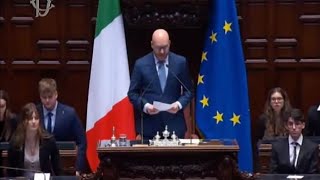 Fontana quotScranno Matteotti alla Camera non sarà assegnato più ad alcun deputatoquot [upl. by Halima]