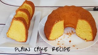 Jifunze kuoka keki plain na ya kuchambuka kwa njia rahisi  Plain cake recipe [upl. by Yerhcaz]