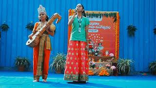 quotVaishnavi Bhargaviquot Song By Student Krishnakruthi DSE Attapur [upl. by Aisayt]