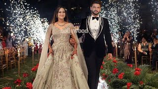 Sonakshi Sinhas Sangeet Ceremony Entry amp Dance with Zaheer Iqbal before Wedding [upl. by Ultann606]