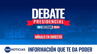 Primer Debate Presidencial  Tu Decisión 2024  EN DIRECTO [upl. by Ikairik]