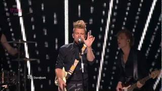 Denmark  Eurovision Song Contest Semi Final 2011  BBC Three [upl. by Ahsiad]