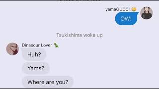 Bottoms Get Hurt  Haikyuu Texts  Kagehina Tsukiyama Iwaoi and more [upl. by Shih252]